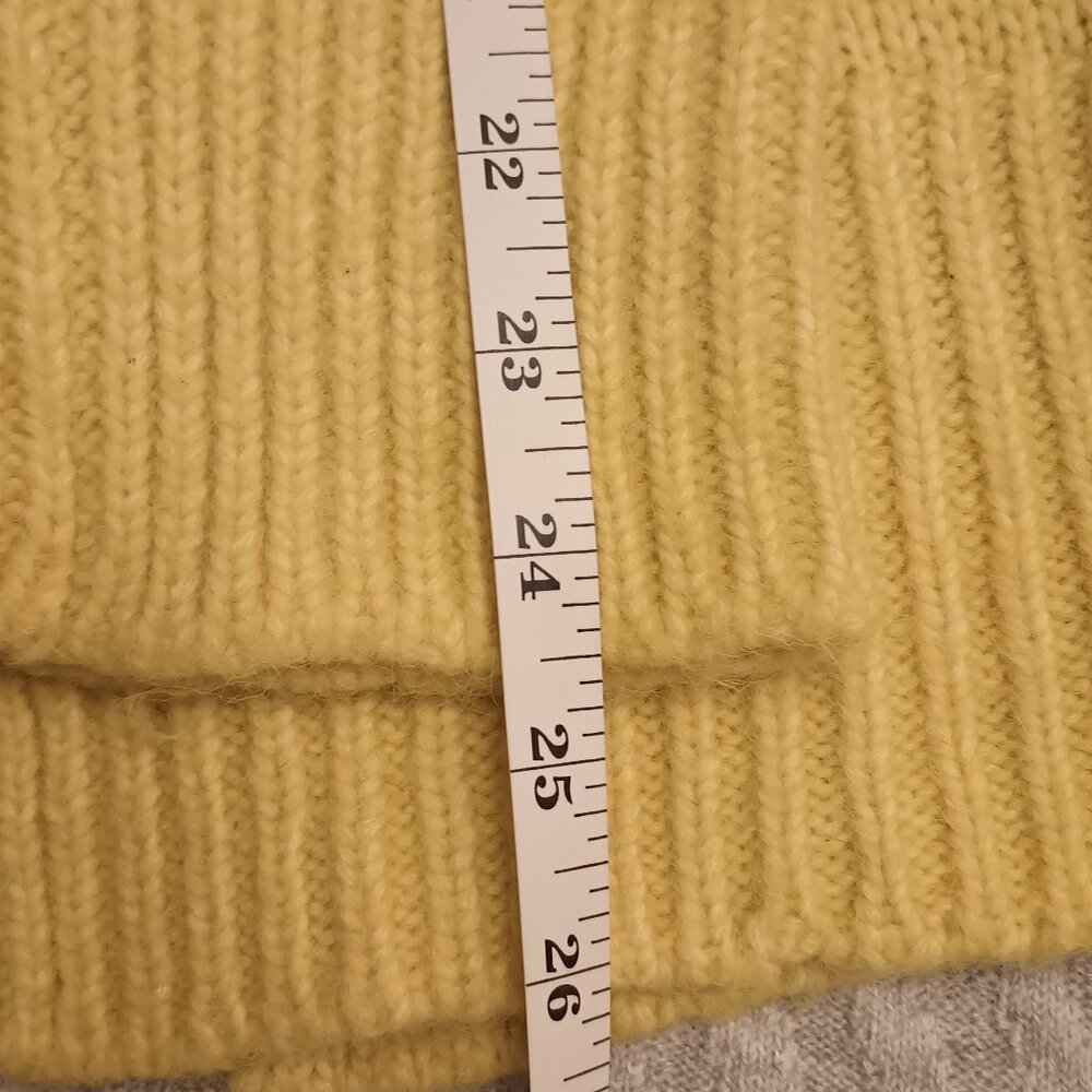 Loft Size XL Yellow and Gray Fair Isle Sweater (NWOT) - Picture 6 of 9